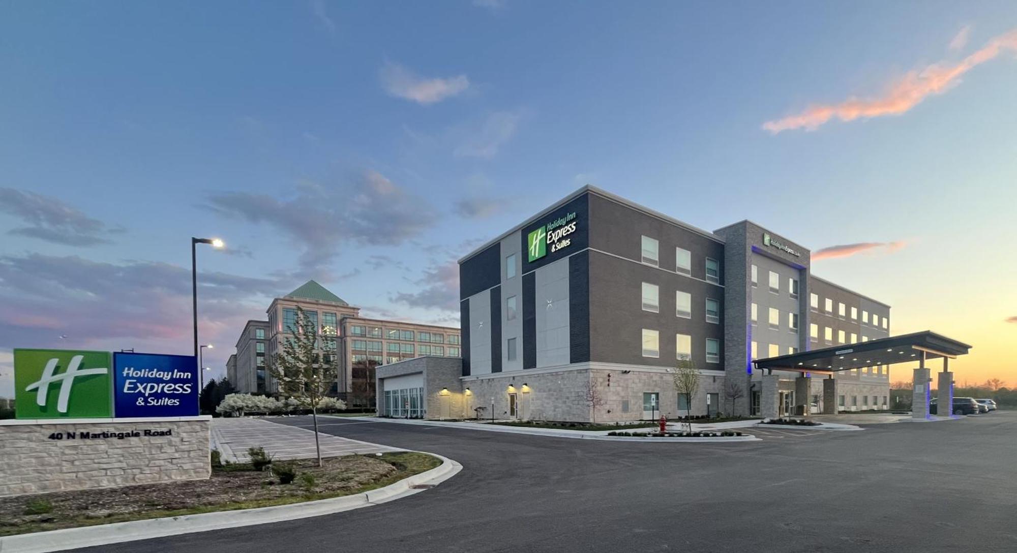 Holiday Inn Express & Suites Chicago Schaumburg By Ihg 外观 照片